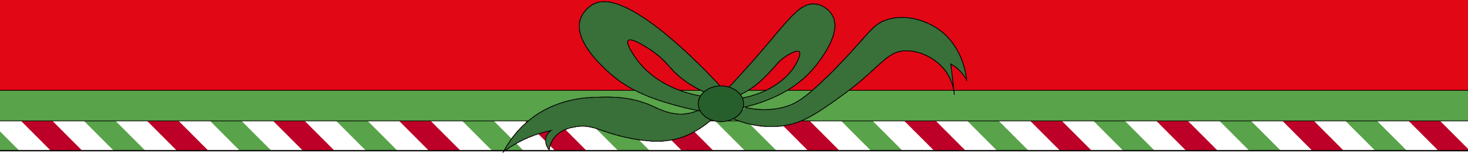 Red Christmas Ribbon